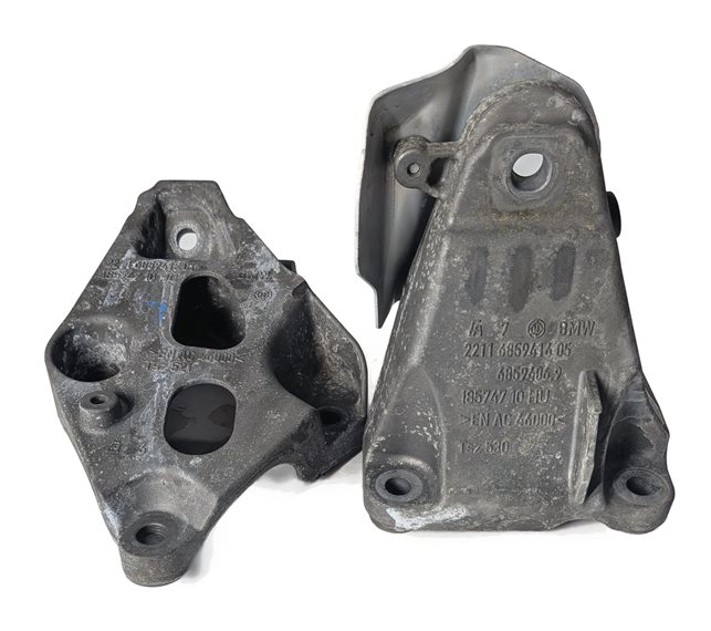 Thumbnail 3: 2017 BMW 330E (F30) 2.0L (B48) ENGINE MOTOR MOUNT BRACKET LEFT & RIGHT SET/2