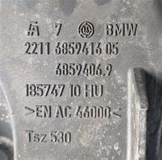Thumbnail 6: 2017 BMW 330E (F30) 2.0L (B48) ENGINE MOTOR MOUNT BRACKET LEFT & RIGHT SET/2