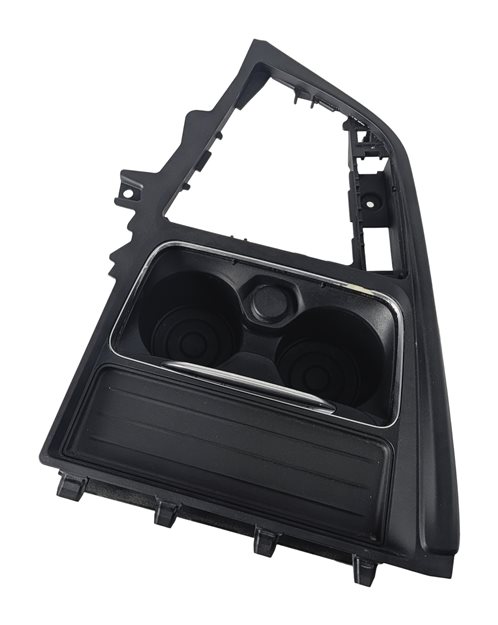 Thumbnail 2: 2017 BMW 330E (F30) FRONT CENTER CONSOLE CUP HOLDER SHIFTER TRIM BEZEL (Ash)