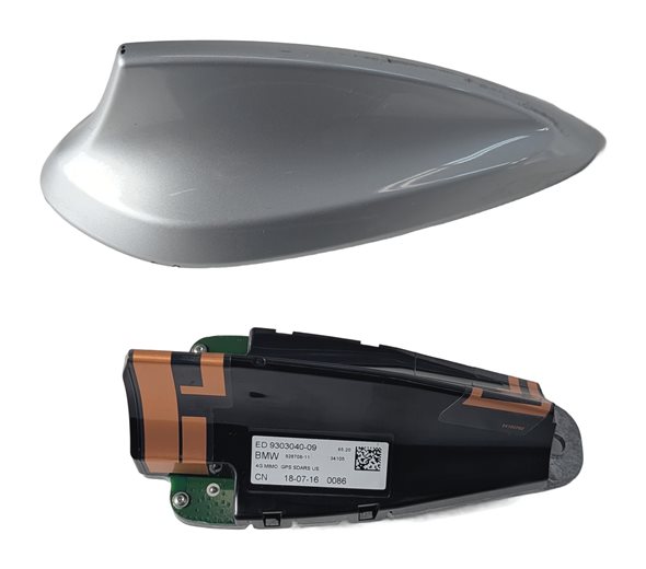 Thumbnail 7: 2017 BMW 330E (F30) SHARK FIN ANTENNA TELEMATICS COMMUNICATION MODULE (Silver)