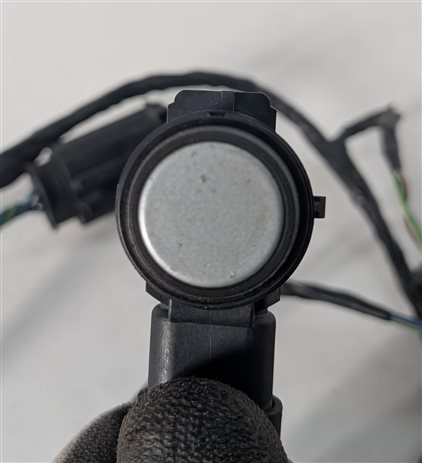 Thumbnail 4: 2017 BMW 330E (F30) FRONT BUMPER PARK ASSIST PDC SENSOR SET/4 w/HARNESS (Silver)