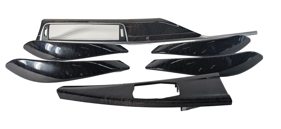 Thumbnail 3: 2017 BMW 330E (F30) INTERIOR DASH CENTER CONSOLE DOOR TRIM MOLDING SET/6 (Ash)