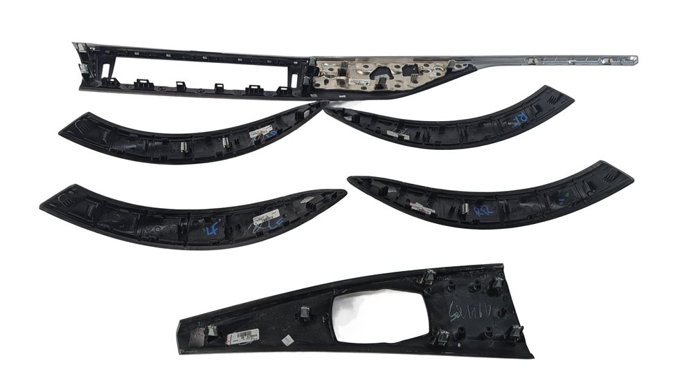 Thumbnail 5: 2017 BMW 330E (F30) INTERIOR DASH CENTER CONSOLE DOOR TRIM MOLDING SET/6 (Ash)