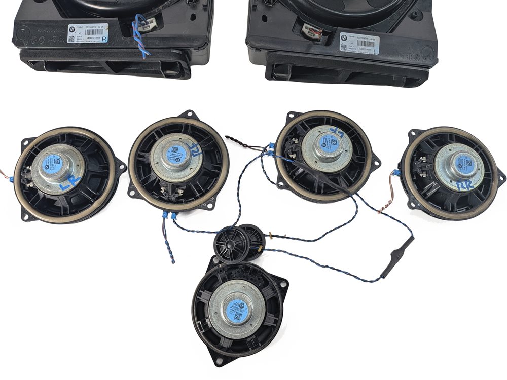Thumbnail 12: 2017 BMW 330E (F30) HI-FI SOUND SYSTEM AUDIO STEREO SPEAKER SET/9
