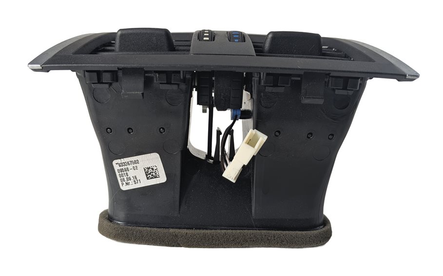 Thumbnail 3: 2017 BMW 330E (F30) REAR CENTER CONSOLE HEAT AIR AC VENT (Black)