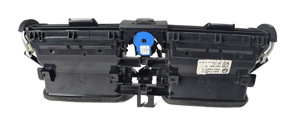 Thumbnail 3: 2017 BMW 330E (F30) CENTER DASH HEAT AIR AC VENT w/HAZARD LOCK SWITCH (Black)