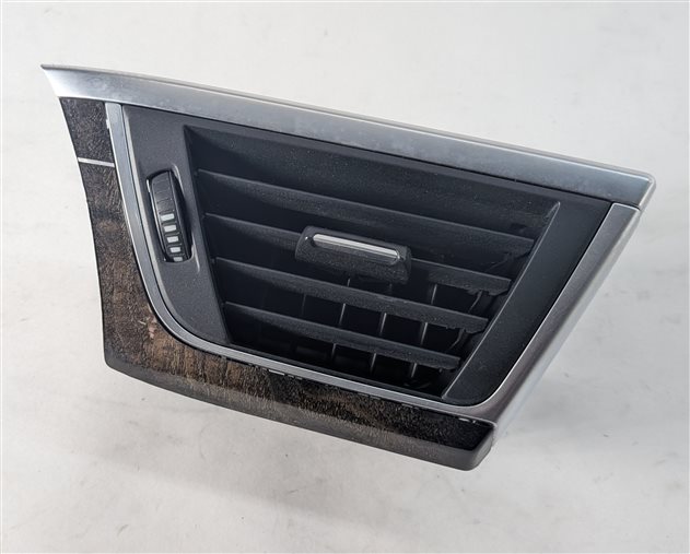 Thumbnail 2: 2017 BMW 330E (F30) FRONT LEFT DASH HEAT AIR AC VENT (Black) w/WOOD TRIM (Ash)