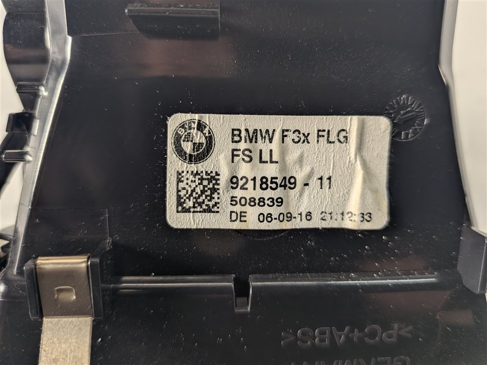 Thumbnail 7: 2017 BMW 330E (F30) FRONT LEFT DASH HEAT AIR AC VENT (Black) w/WOOD TRIM (Ash)