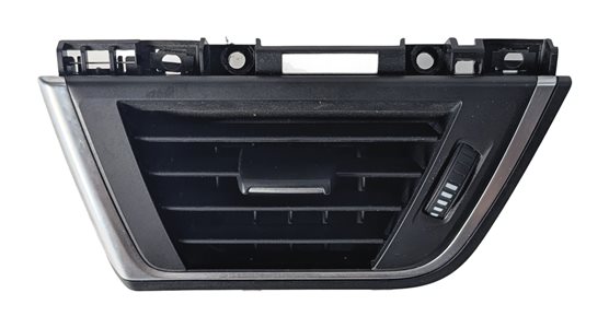 2017 BMW 330E (F30) FRONT RIGHT DASH HEAT AIR AC VENT (Black) w/CHROME TRIM