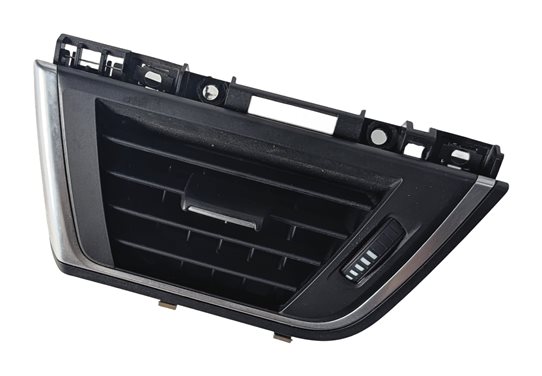 Thumbnail 2: 2017 BMW 330E (F30) FRONT RIGHT DASH HEAT AIR AC VENT (Black) w/CHROME TRIM