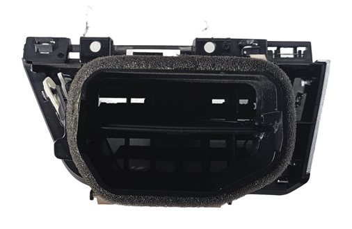 Thumbnail 5: 2017 BMW 330E (F30) FRONT RIGHT DASH HEAT AIR AC VENT (Black) w/CHROME TRIM