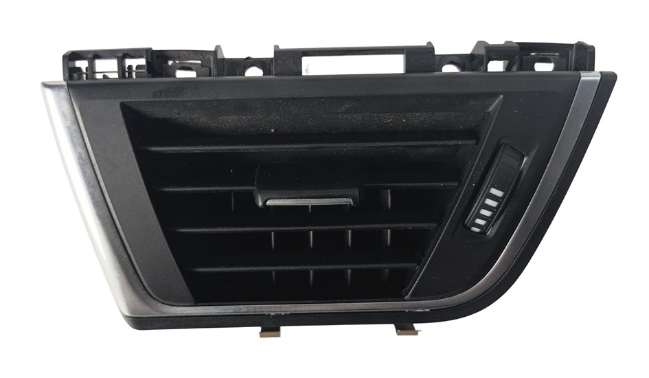 Thumbnail 6: 2017 BMW 330E (F30) FRONT RIGHT DASH HEAT AIR AC VENT (Black) w/CHROME TRIM
