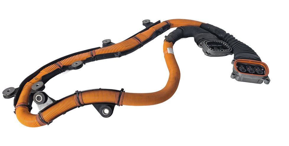 Thumbnail 3: 2017 BMW 330E (F30) HYBRID HIGH VOLTAGE HV CABLE WIRE WIRING LEAD