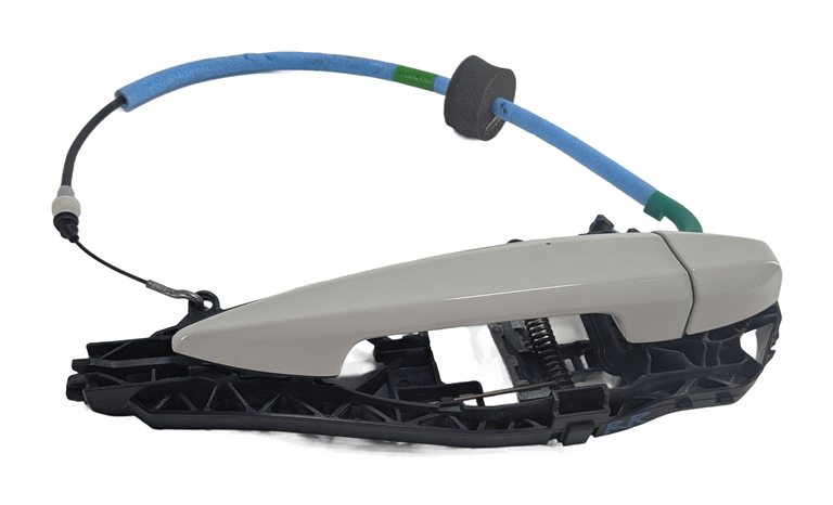 2016-2021 BMW X1 X2 (F39 F48) REAR RIGHT EXTERIOR DOOR HANDLE w/ LIGHT (White)