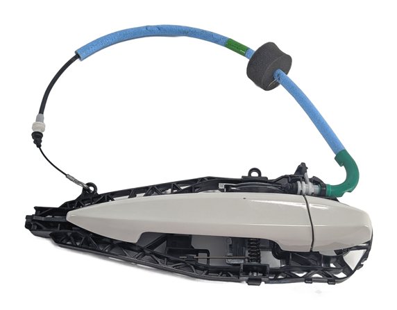 Thumbnail 3: 2016-2021 BMW X1 X2 (F39 F48) REAR RIGHT EXTERIOR DOOR HANDLE w/ LIGHT (White)