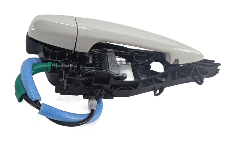 14-21 BMW X1 X2 X5 X6 (F15 F16 F39 F48) FRONT RIGHT COMFORT DOOR HANDLE (White)