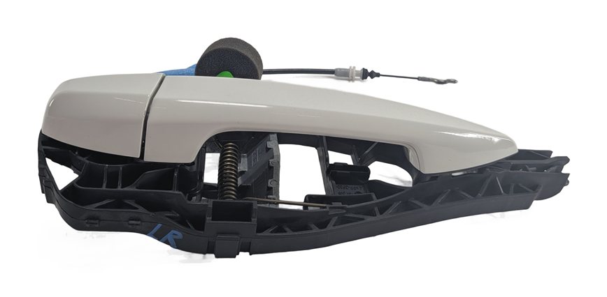 Thumbnail 2: 2016-2021 BMW X1 X2 (F39 F48) LEFT REAR DOOR HANDLE w/ LIGHT (White)