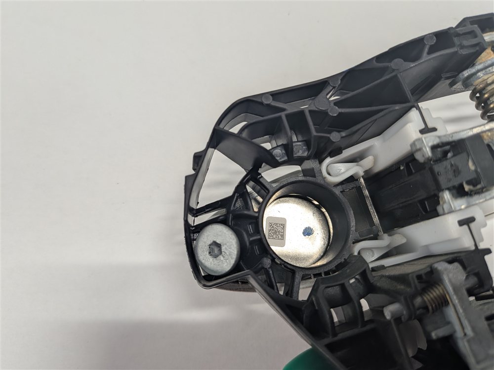 Thumbnail 5: 2016-2021 BMW X1 X2 (F39 F48) LEFT REAR DOOR HANDLE w/ LIGHT (White)