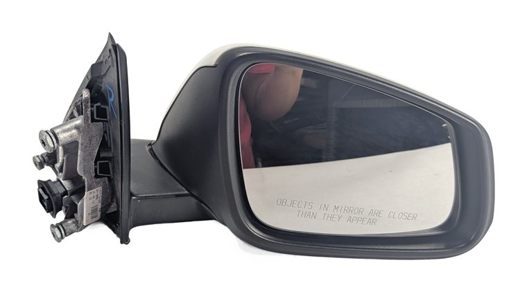 Thumbnail 3: 2016-2017 BMW X1 (F48) RIGHT PASSENGER POWER FOLD HEATED MEMORY MIRROR (White)