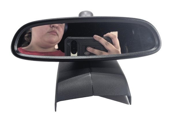 Thumbnail 2: 14-21 BMW 2 M2 X1 X2 SERIES (F39 F48) AUTODIM COMPASS REARVIEW MIRROR (Black)