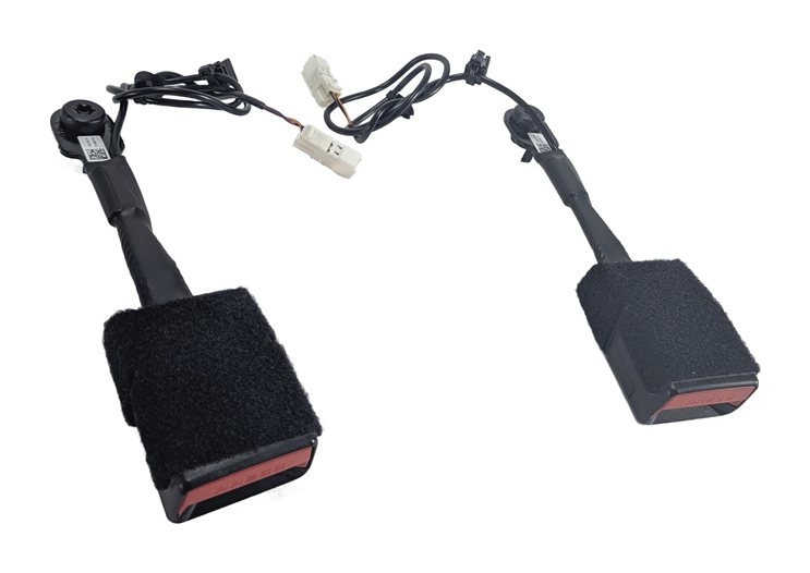 2014-2018 MINI COOPER / BMW X1 FRONT LEFT/RIGHT SEATBELT BUCKLE SET/2 (Black)