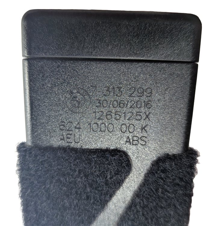 Thumbnail 8: 2014-2018 MINI COOPER / BMW X1 FRONT LEFT/RIGHT SEATBELT BUCKLE SET/2 (Black)