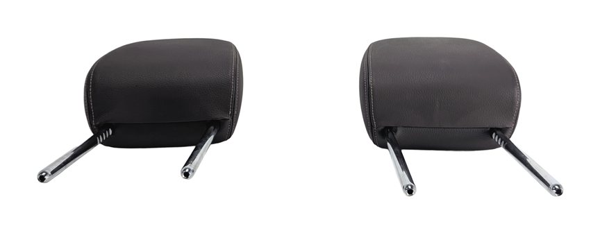 Thumbnail 2: 2016-2019 BMW X1 (F48) FRONT SEAT HEADREST HEAD REST LEATHER SET/2 (Mocca)