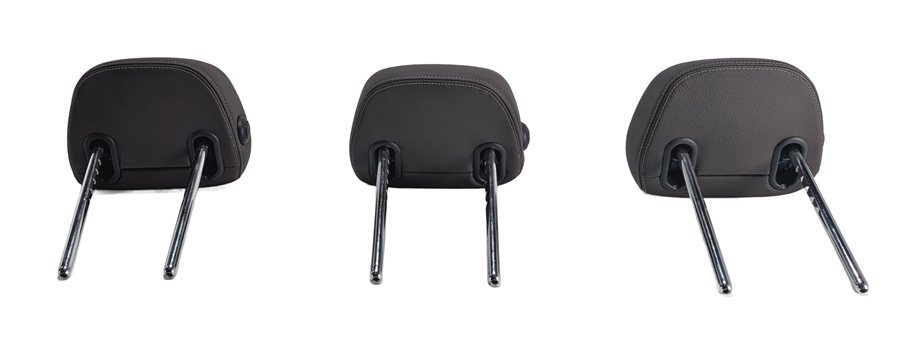 Thumbnail 2: 2016-2023 BMW X1 X2 (F48 F39) REAR SEAT HEADREST HEAD REST LEATHER SET/3 (Mocca)