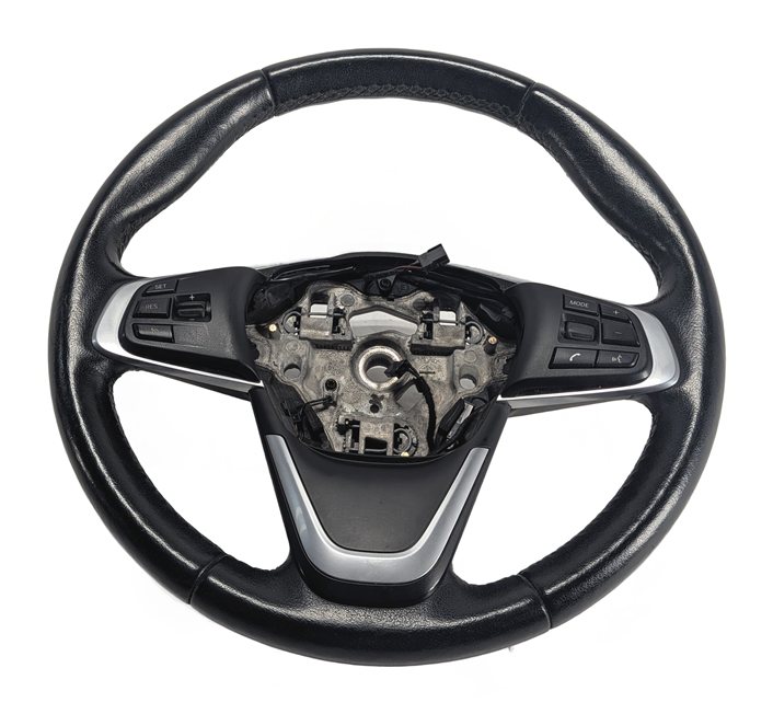 Thumbnail 4: 2016-2022 BMW X1 X2 F48 F39 HEATED SPORT STEERING WHEEL w/SWITCHES (Black)