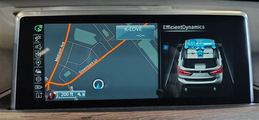 2016-2017 BMW X1 (F48) FRONT GPS NAVIGATION DISPLAY SCREEN
