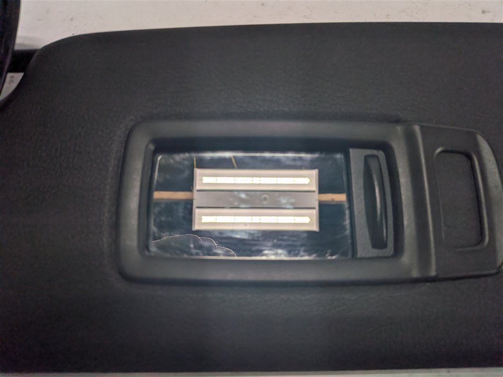 Thumbnail 5: 2016-2021 BMW X1 (F48) FRONT LEFT & RIGHT SUNVISOR VISOR SHADE SET (Black)