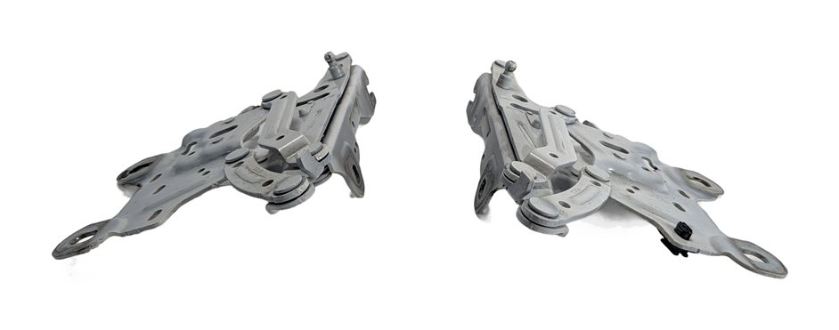 Thumbnail 2: 2016-2023 BMW X1 X2 (F39 F48) FRONT LEFT & RIGHT HOOD HINGE SET 2 (White)