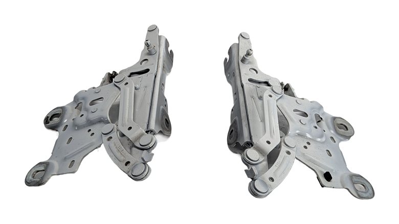 Thumbnail 3: 2016-2023 BMW X1 X2 (F39 F48) FRONT LEFT & RIGHT HOOD HINGE SET 2 (White)
