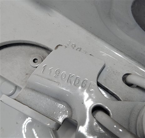 Thumbnail 8: 2016-2023 BMW X1 X2 (F39 F48) FRONT LEFT & RIGHT HOOD HINGE SET 2 (White)