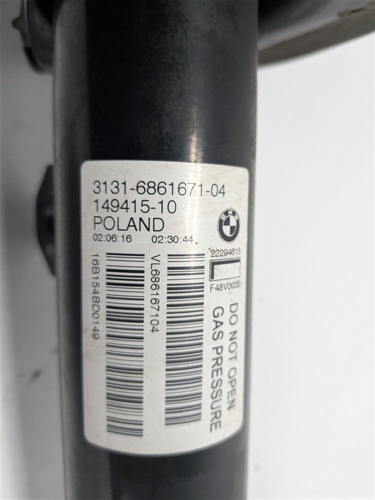 Thumbnail 12: 16-19 BMW X1 (F48) FRONT LEFT & RIGHT STANDARD SUSPENSION SHOCK STRUT SET