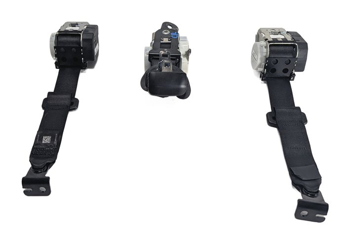 Thumbnail 3: 2016 BMW X1 (F48) REAR SEAT SEATBELT RETRACTOR SET/3 (Black)