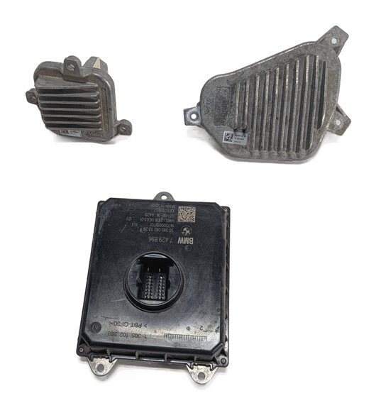 Thumbnail 3: 2016 BMW X1 (F48) LEFT LED HEADLIGHT CONTROL MODULE LIGHT SOURCE DRIVER SET/3