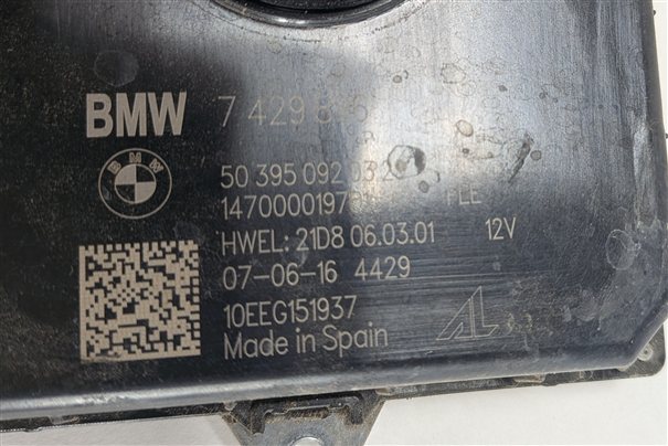 Thumbnail 5: 2016 BMW X1 (F48) LEFT LED HEADLIGHT CONTROL MODULE LIGHT SOURCE DRIVER SET/3