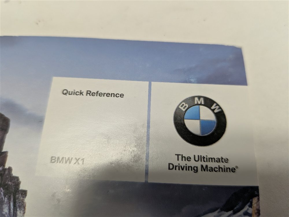 Thumbnail 10: 2016 BMW X1 (F48) 2.0L OWNER'S MANUAL BOOKLET GUIDE HANDBOOK w/ CASE SET