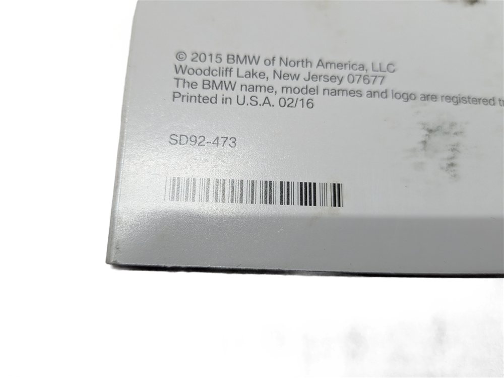 Thumbnail 15: 2016 BMW X1 (F48) 2.0L OWNER'S MANUAL BOOKLET GUIDE HANDBOOK w/ CASE SET