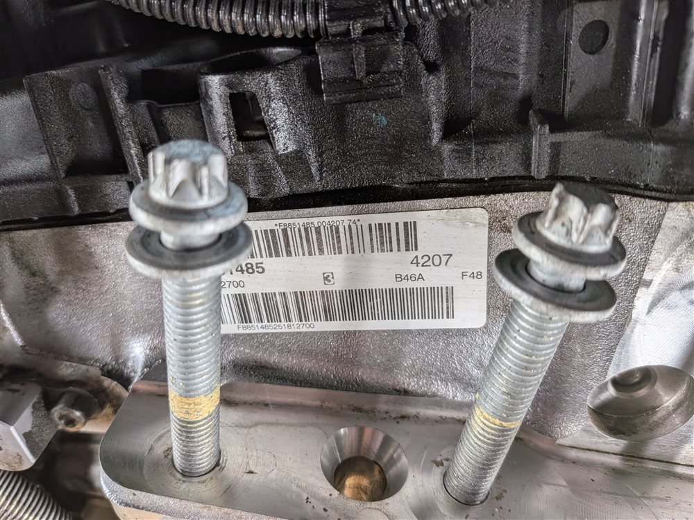 Thumbnail 13: 2016-2017 BMW X1 (F48) 2.0L B46 TURBO ENGINE MOTOR ASSEMBLY (73k)