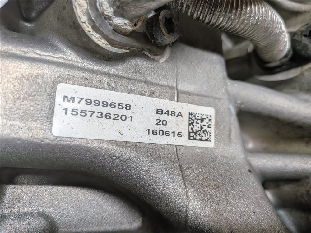 Thumbnail 21: 2016-2017 BMW X1 (F48) 2.0L B46 TURBO ENGINE MOTOR ASSEMBLY (73k)
