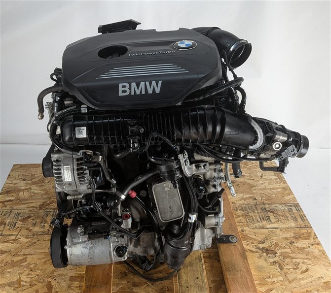 Thumbnail 4: 2016-2017 BMW X1 (F48) 2.0L B46 TURBO ENGINE MOTOR ASSEMBLY (73k)