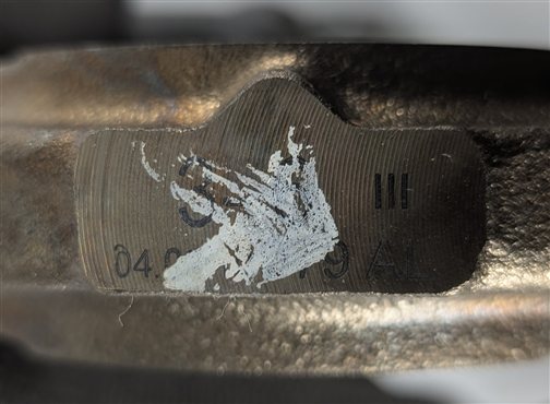 Thumbnail 13: 08-12 AUDI S5 (B8 8T) 4.2L CAUA RIGHT BANK CYL 5-8 ENGINE PISTON CONNECTING ROD