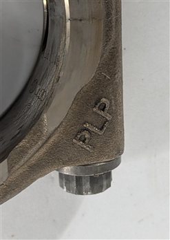 Thumbnail 10: 08-12 AUDI S5 (B8 8T) 4.2L CAUA LEFT BANK CYL 1-4 ENGINE PISTON CONNECTING ROD