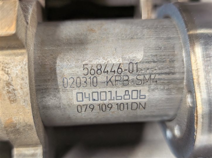 Thumbnail 6: 2009-2012 AUDI S5 (B8 8T) 4.2L TFSI V8 ENGINE LEFT DRIVER CYLINDER HEAD