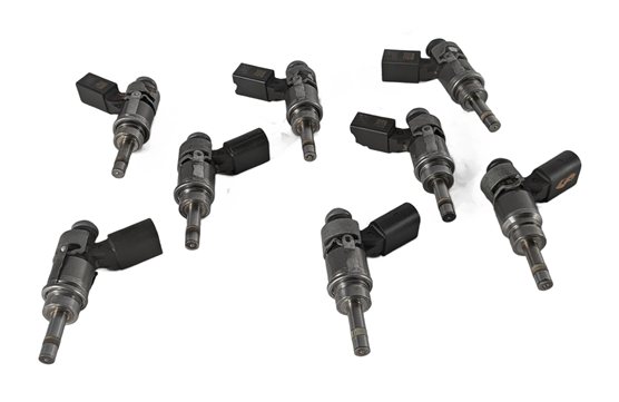 07-13 AUDI A6 A8 Q7 S5 R8 (B8 8K 8T 4S) 4.2L 5.2L TFSI ENGINE FUEL INJECTOR SET8