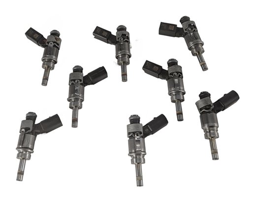 Thumbnail 2: 07-13 AUDI A6 A8 Q7 S5 R8 (B8 8K 8T 4S) 4.2L 5.2L TFSI ENGINE FUEL INJECTOR SET8