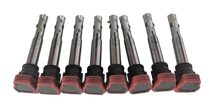 Thumbnail 2: 2005-2017 AUDI A4 S4 A5 S5 A6 S6 A7 A8 Q5 SQ5 Q7 R8 S8 - IGNITION COIL SET 8