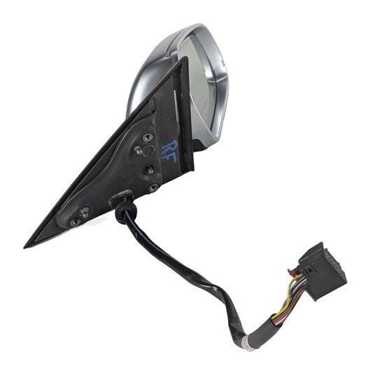 Thumbnail 3: 09-14 AUDI A5 S5 B8 8T RIGHT HEAT MEM AUTODIM MAN FOLD SIGNAL MIRROR (ALUMINUM)